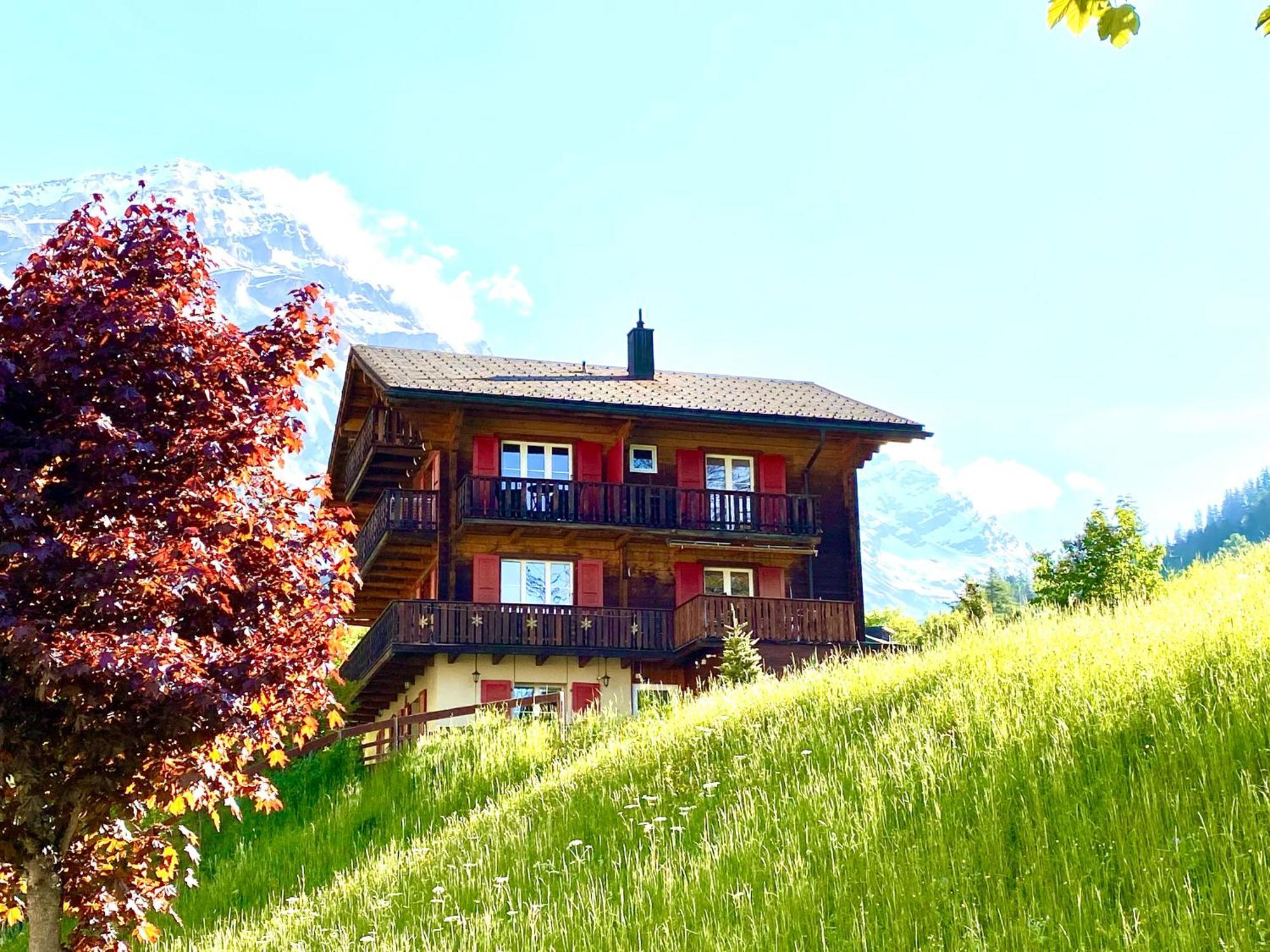 Apartments Chalet Tatyana Leukerbad Exterior foto